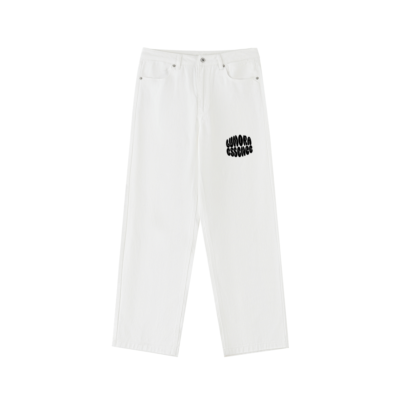Heavyweight Cotton Straight-Leg Pants