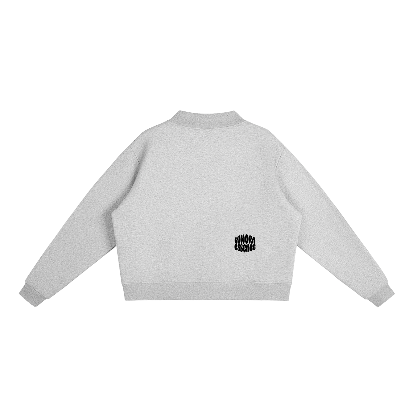 Essential Fleece Mid-Neck Crew Sweatshirt