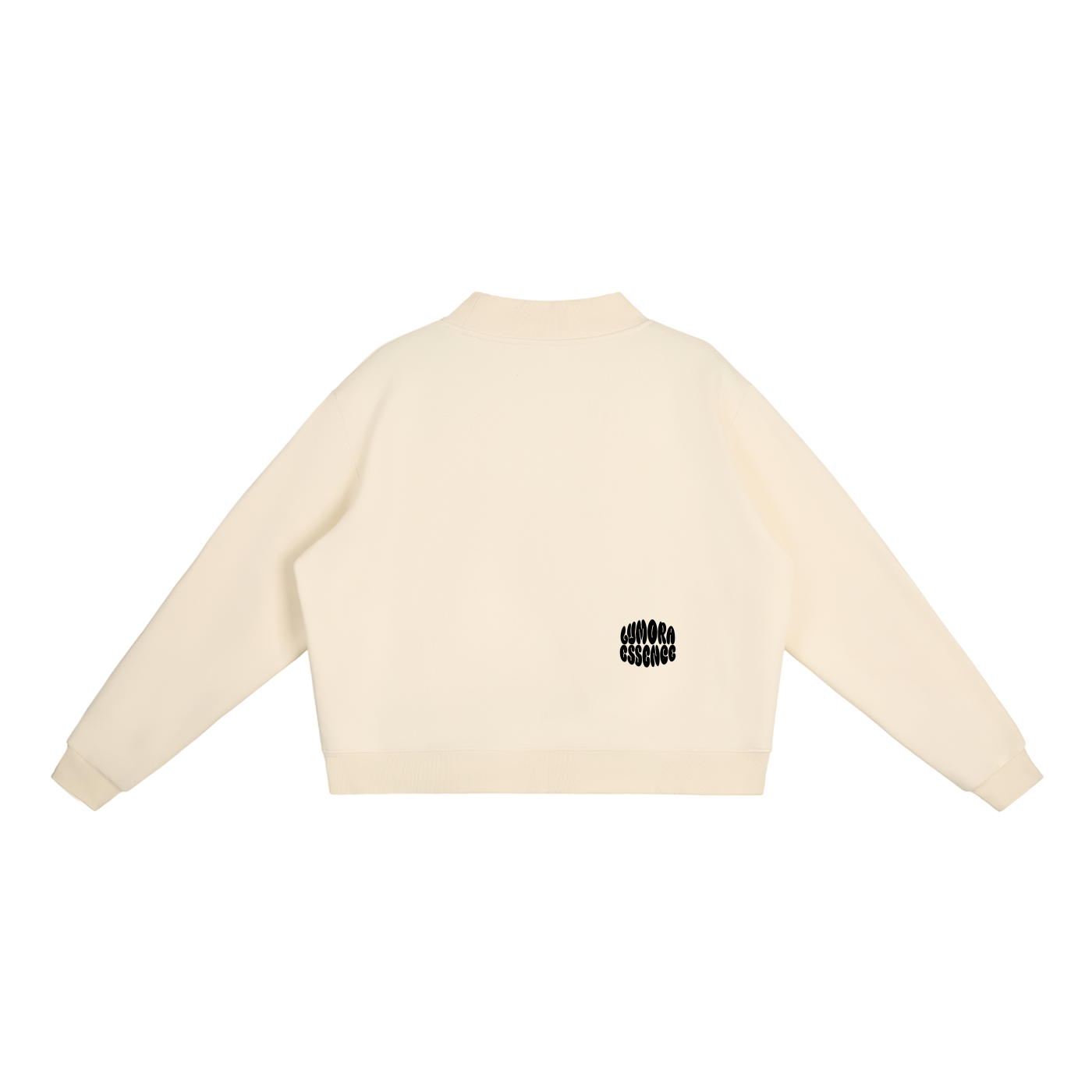 Essential Fleece Mid-Neck Crew Sweatshirt
