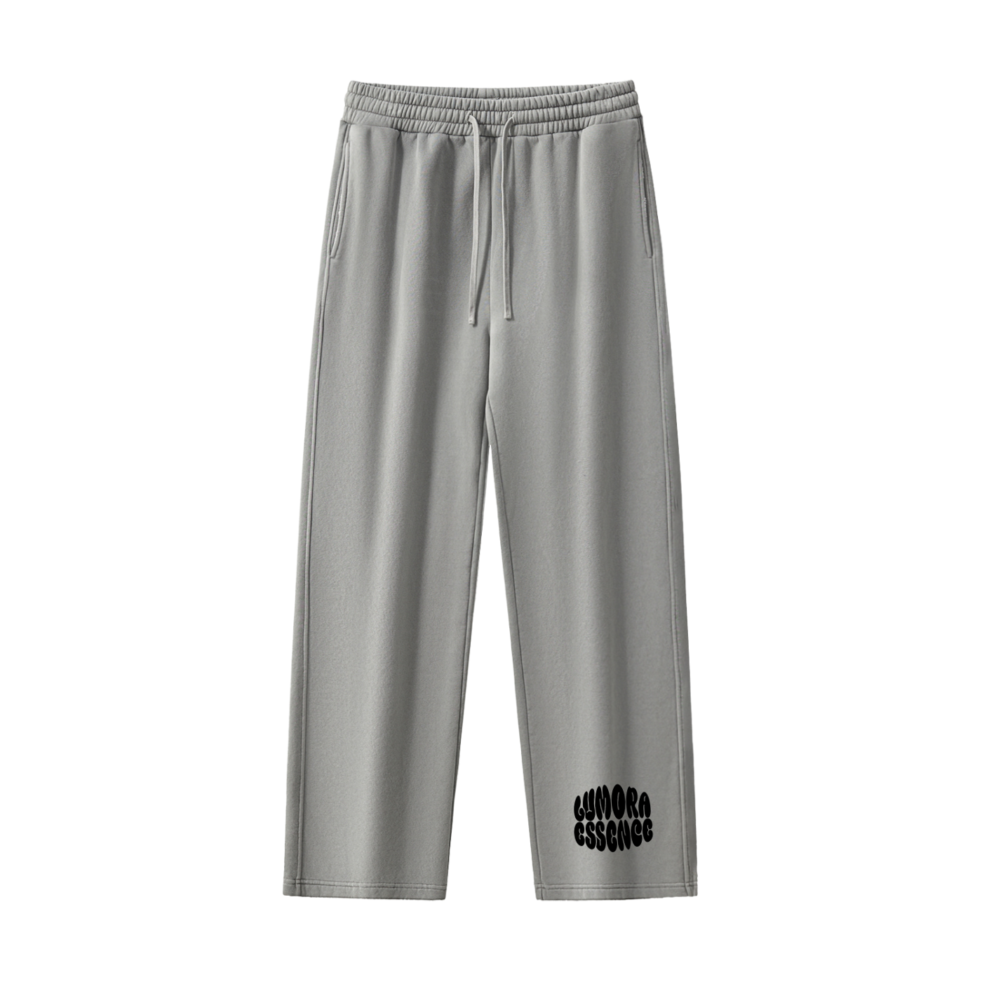 Frayed Enzyme Washed Fleece Sweatpants