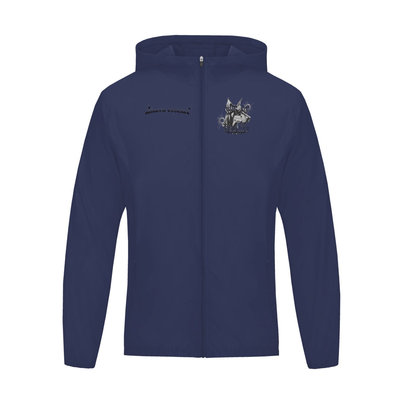 Soft Hooded Sports Jacket