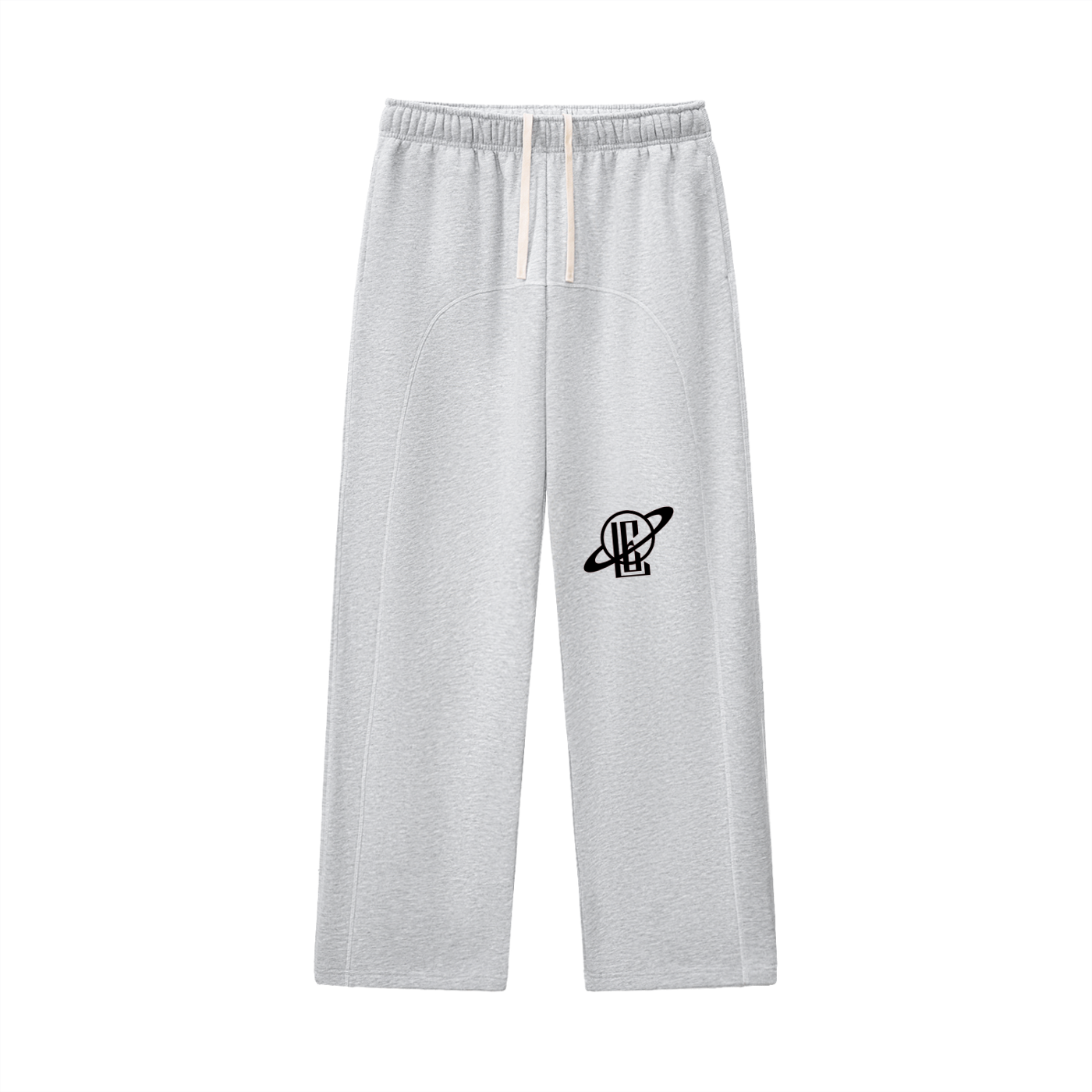 Contrast-Stitched Fleece Sweatpants