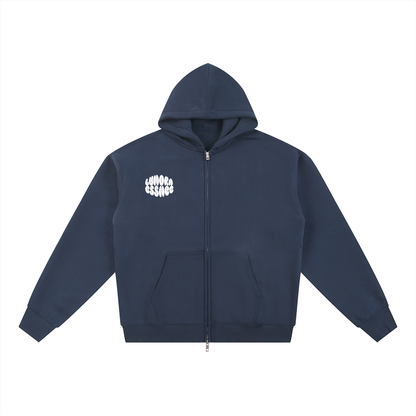 Essential Fleece Zip-Through Hoodie