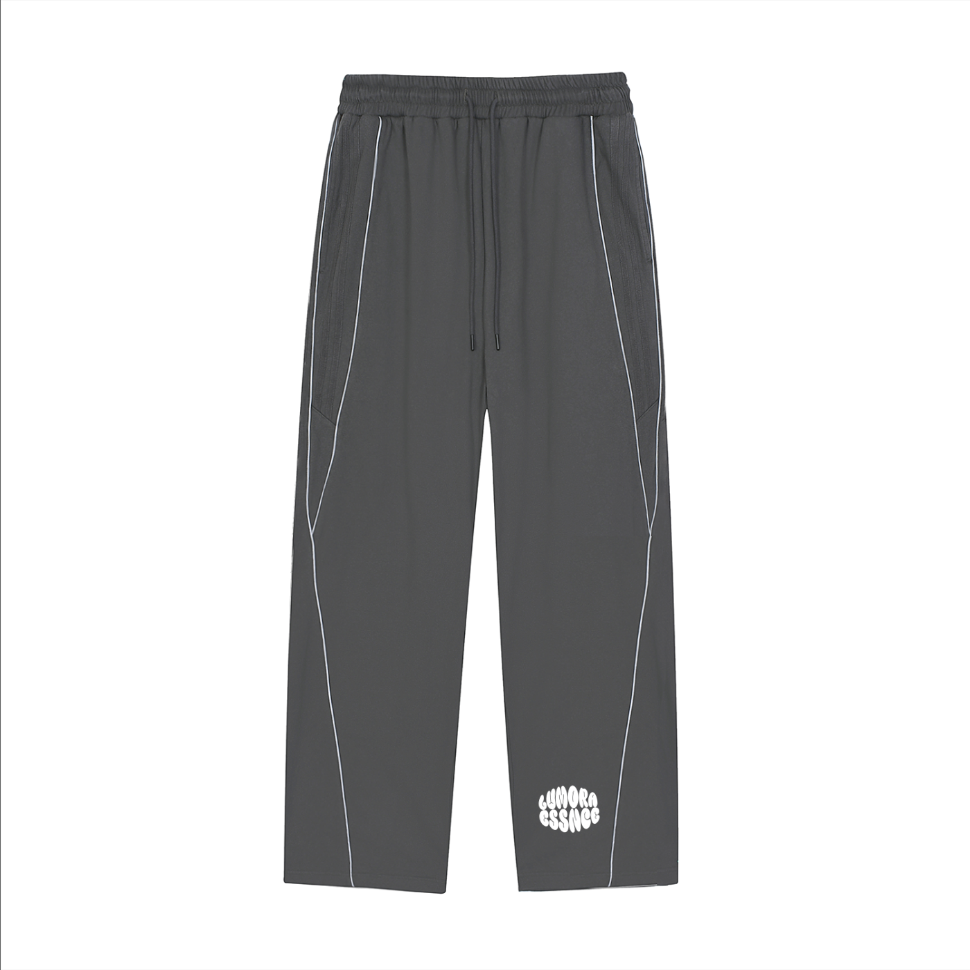 Reflection Striped Straight-Leg Sweatpants
