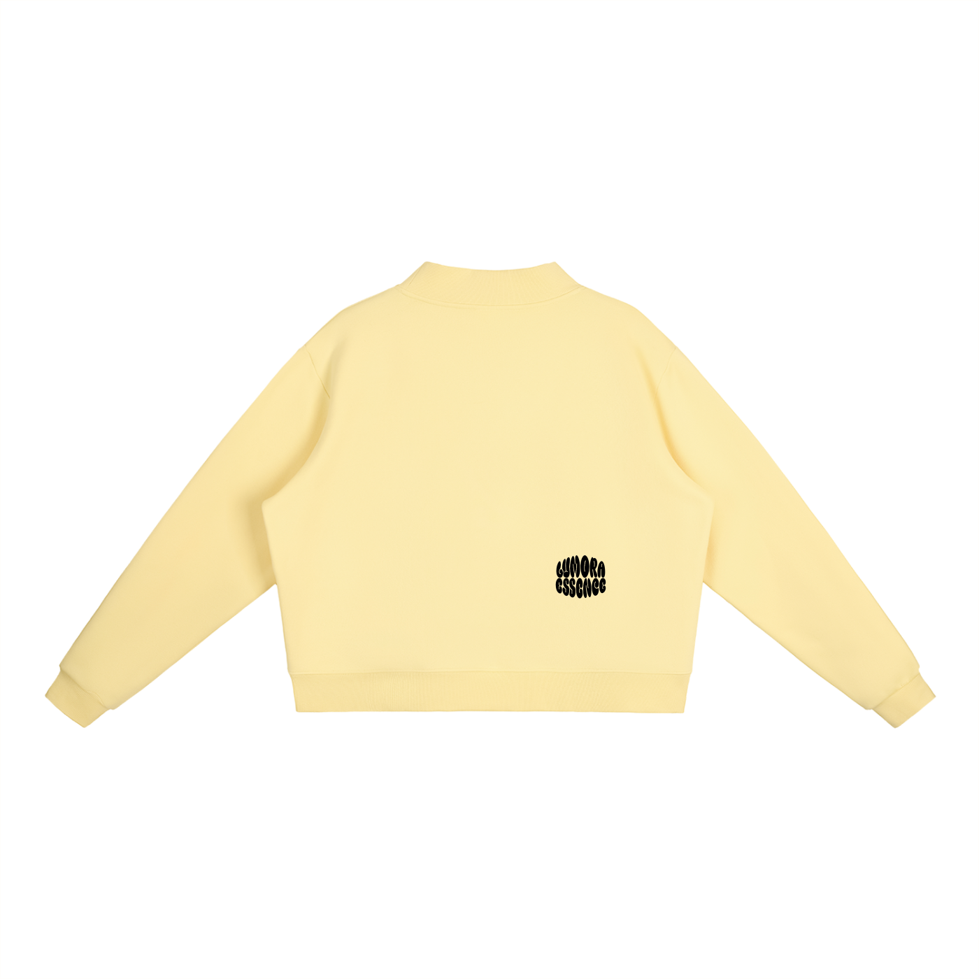 Essential Fleece Mid-Neck Crew Sweatshirt
