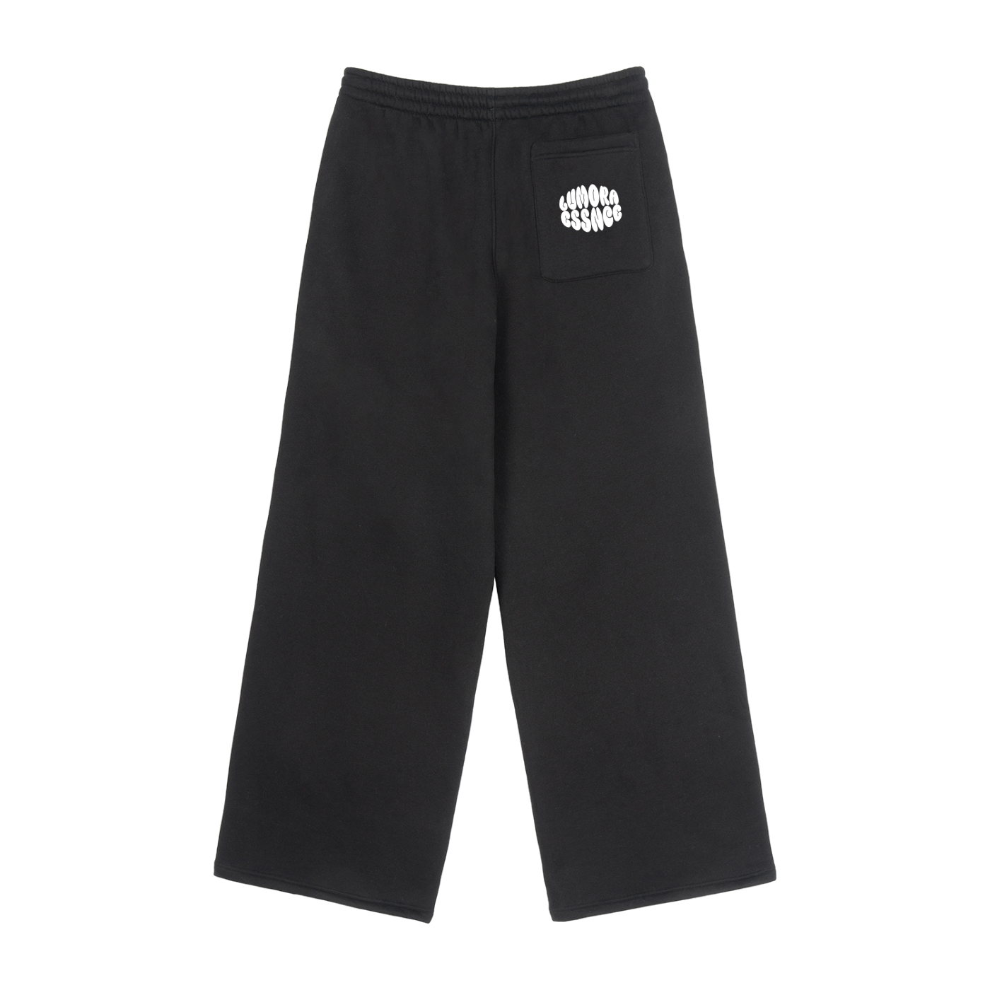 Fleece Drawstring Straight-Leg Sweatpants