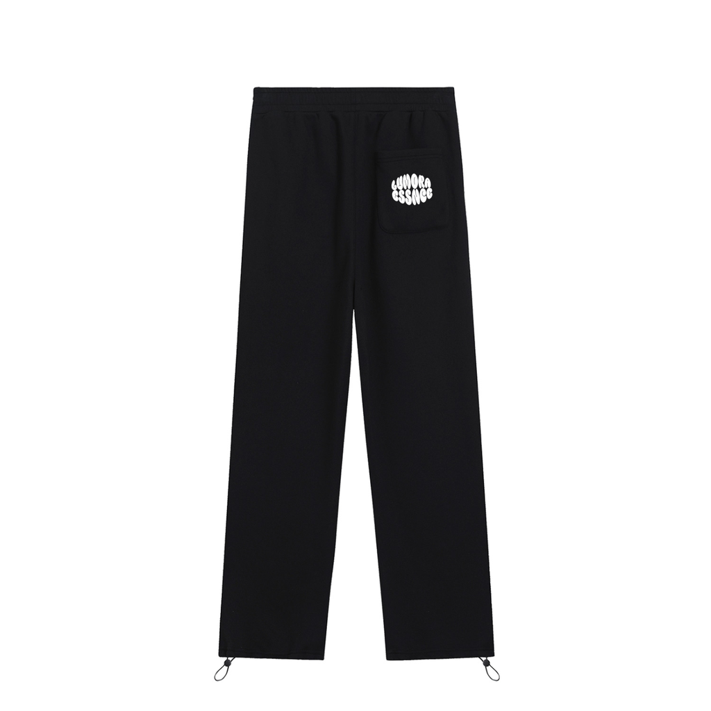 Essential Drawstring Straight-Leg Sweatpants