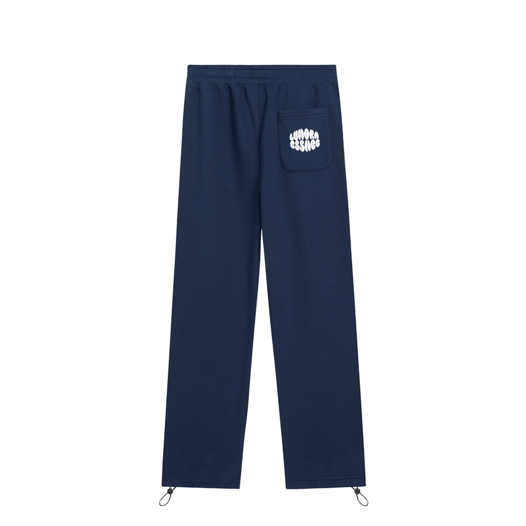Essential Drawstring Straight-Leg Sweatpants
