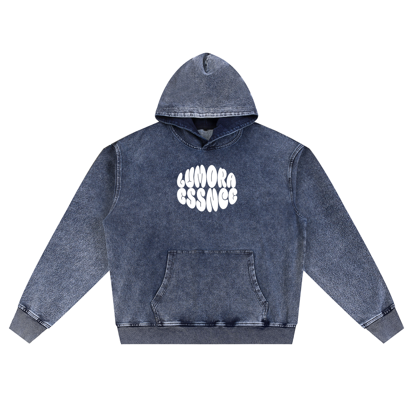 Snow Wash Oversized Hoodie