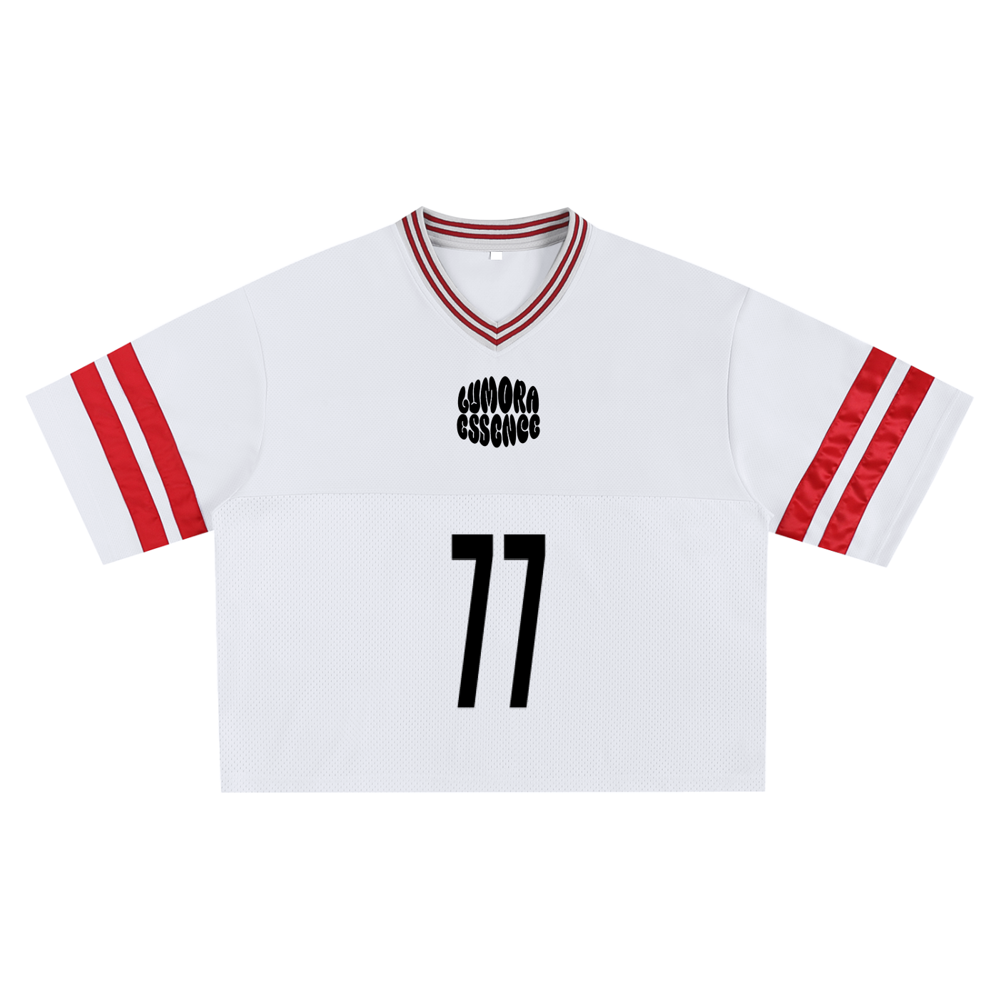 Taped Mesh Boxy T-Shirt