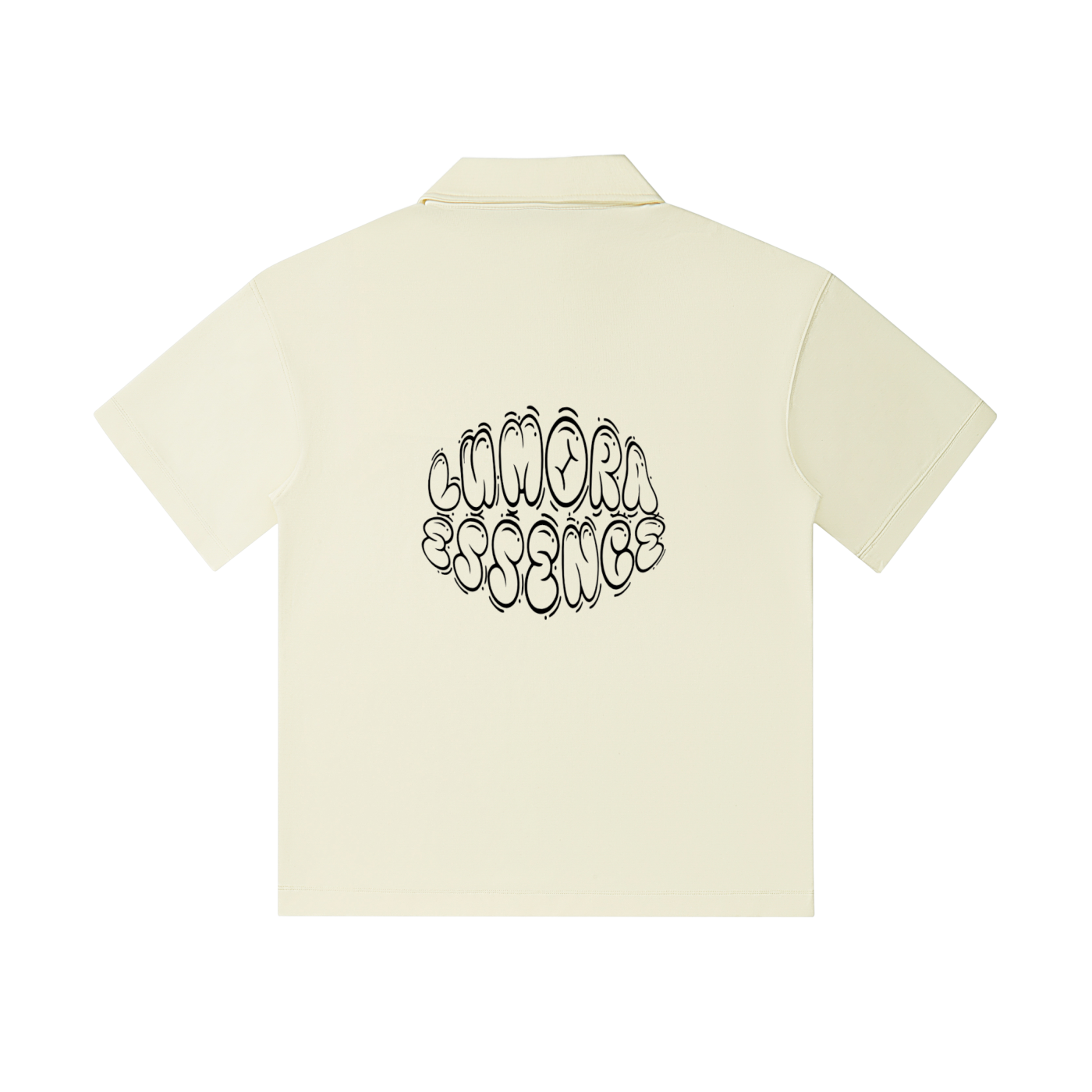 Drop Shoulder Short-Sleeve Polo