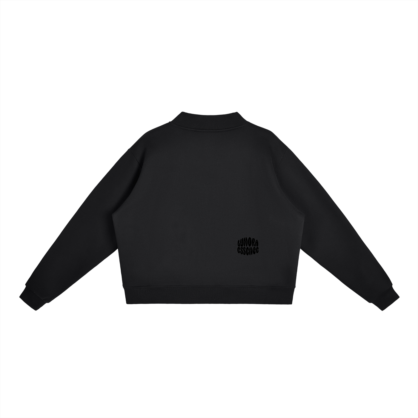 Essential Fleece Mid-Neck Crew Sweatshirt