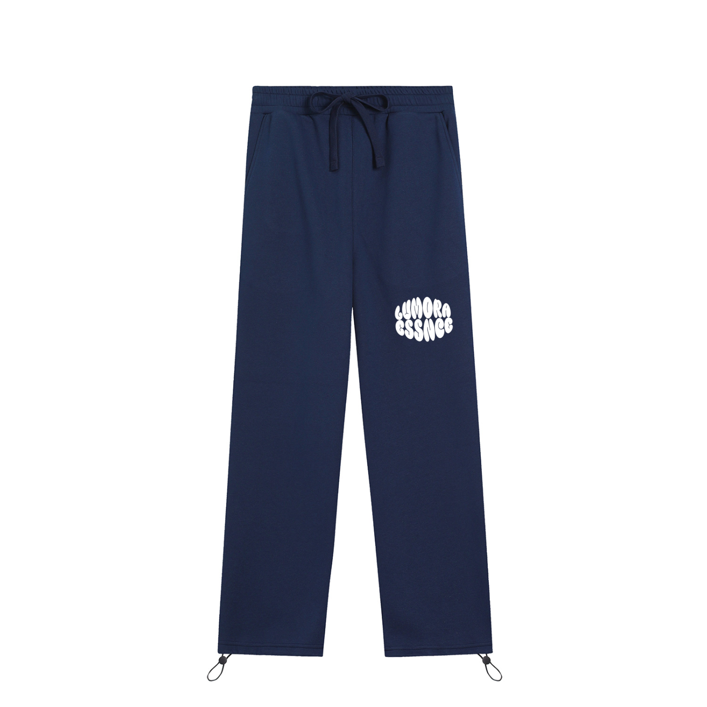Essential Drawstring Straight-Leg Sweatpants