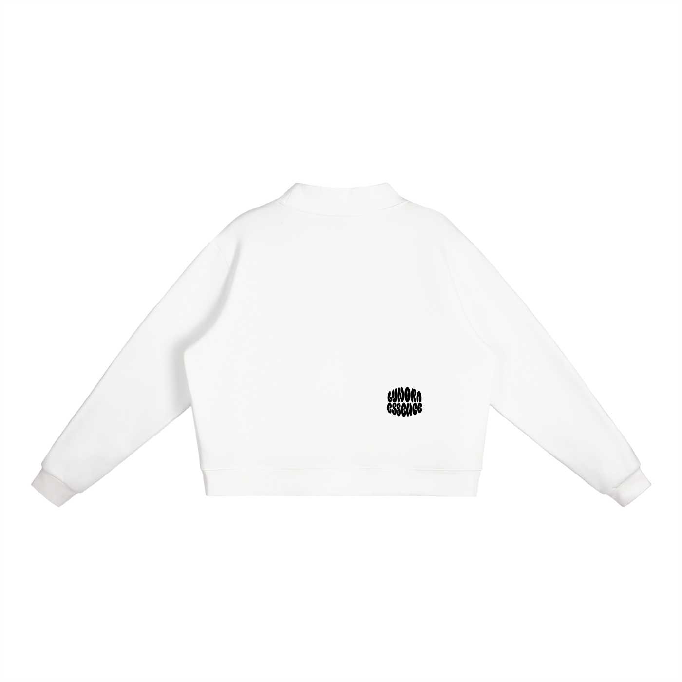 Essential Fleece Mid-Neck Crew Sweatshirt