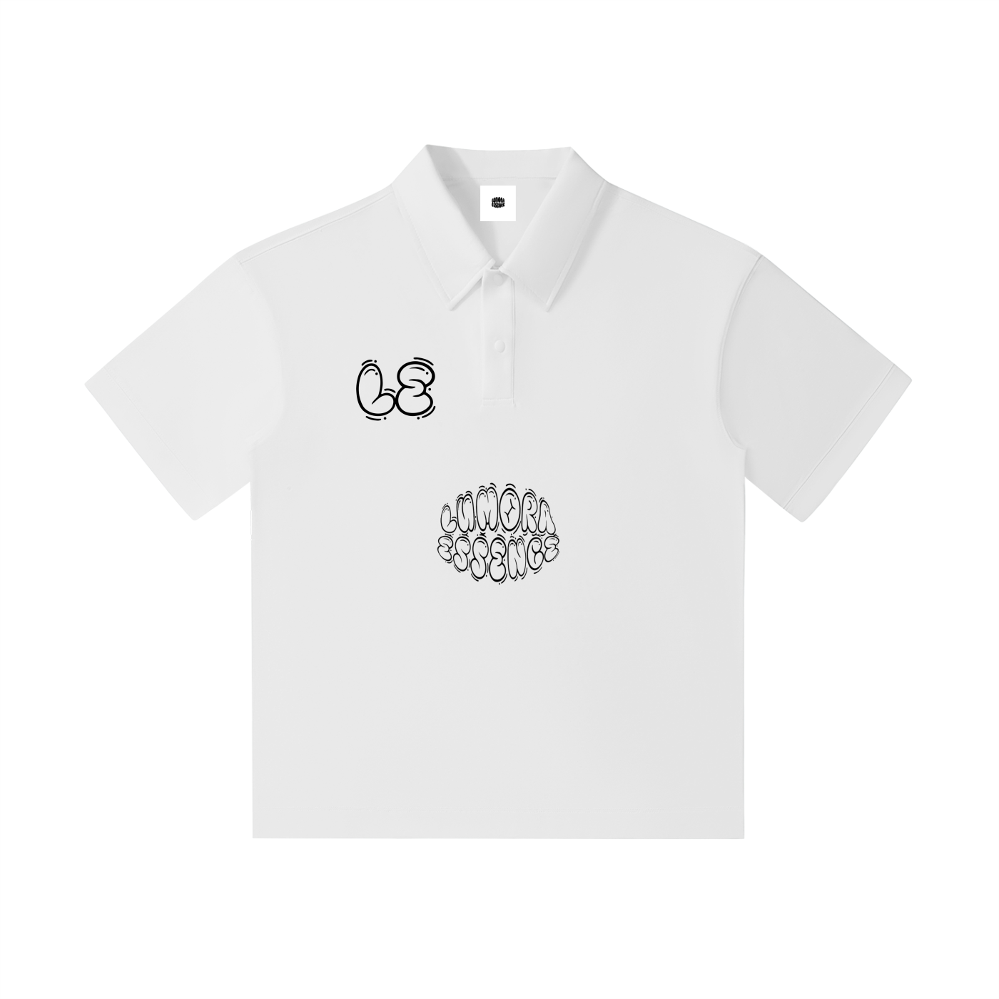 Drop Shoulder Short-Sleeve Polo