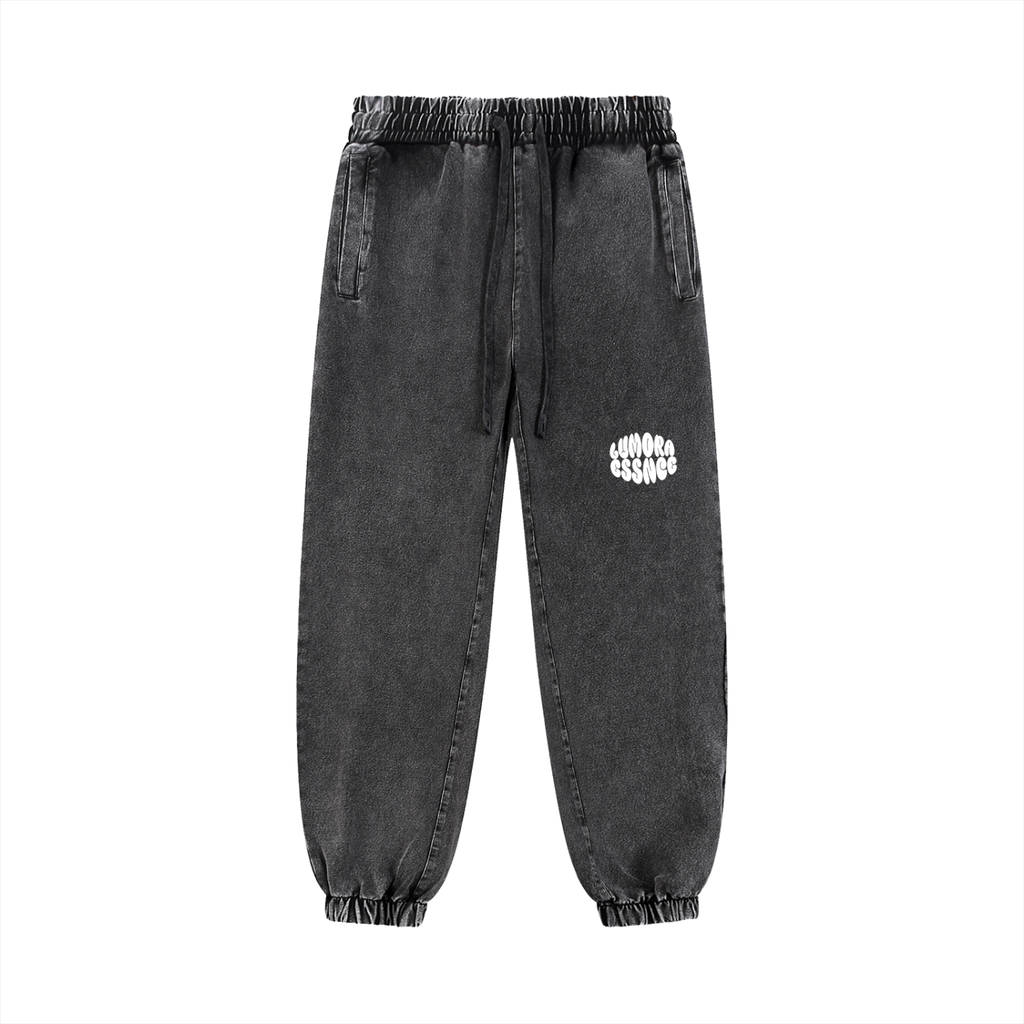 Snow Wash Jogged Sweatpants