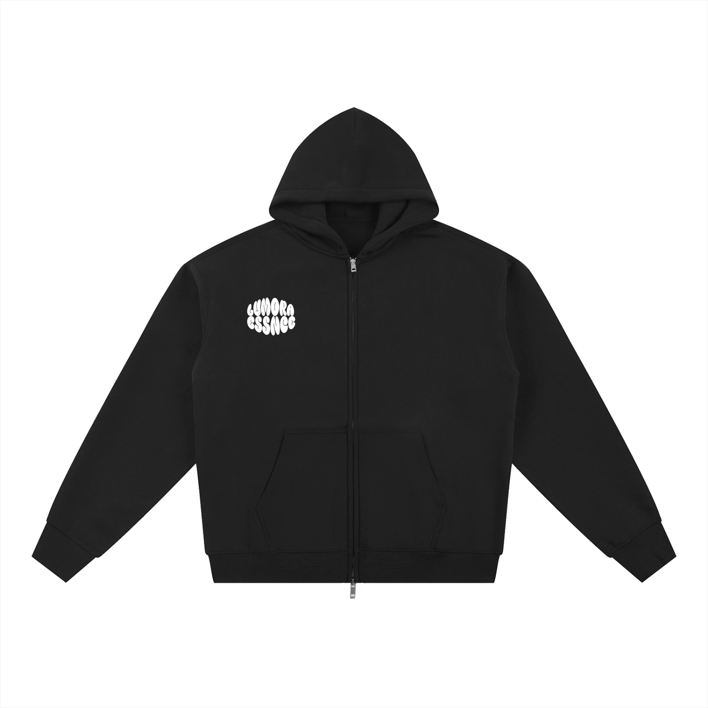 Essential Fleece Zip-Through Hoodie