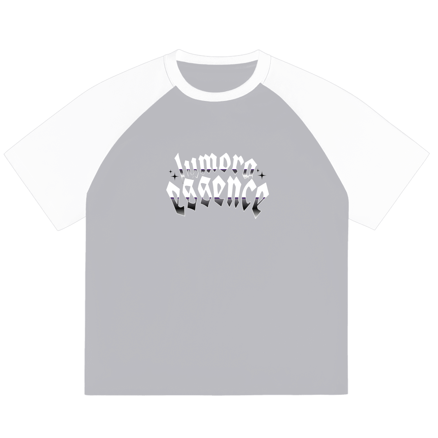 Color-Blocked Raglan Sleeve T-Shirt