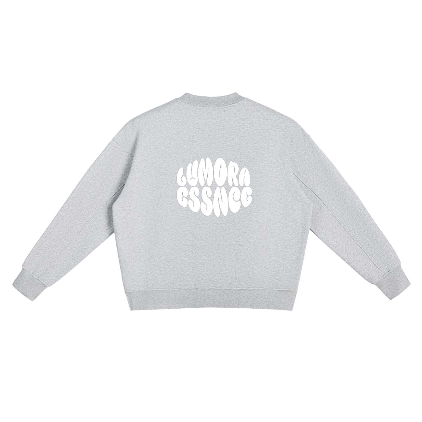 Fleece Side Slit Crewneck Sweatshirt