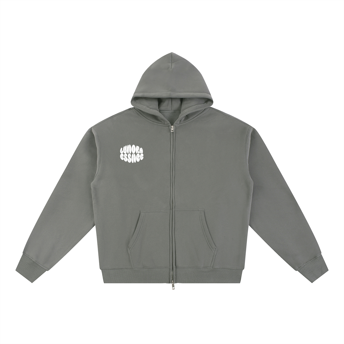 Essential Fleece Zip-Through Hoodie