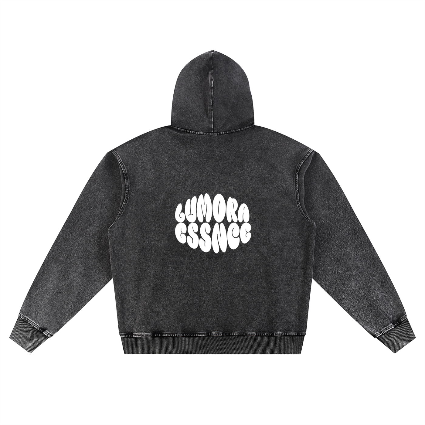 Snow Wash Oversized Hoodie