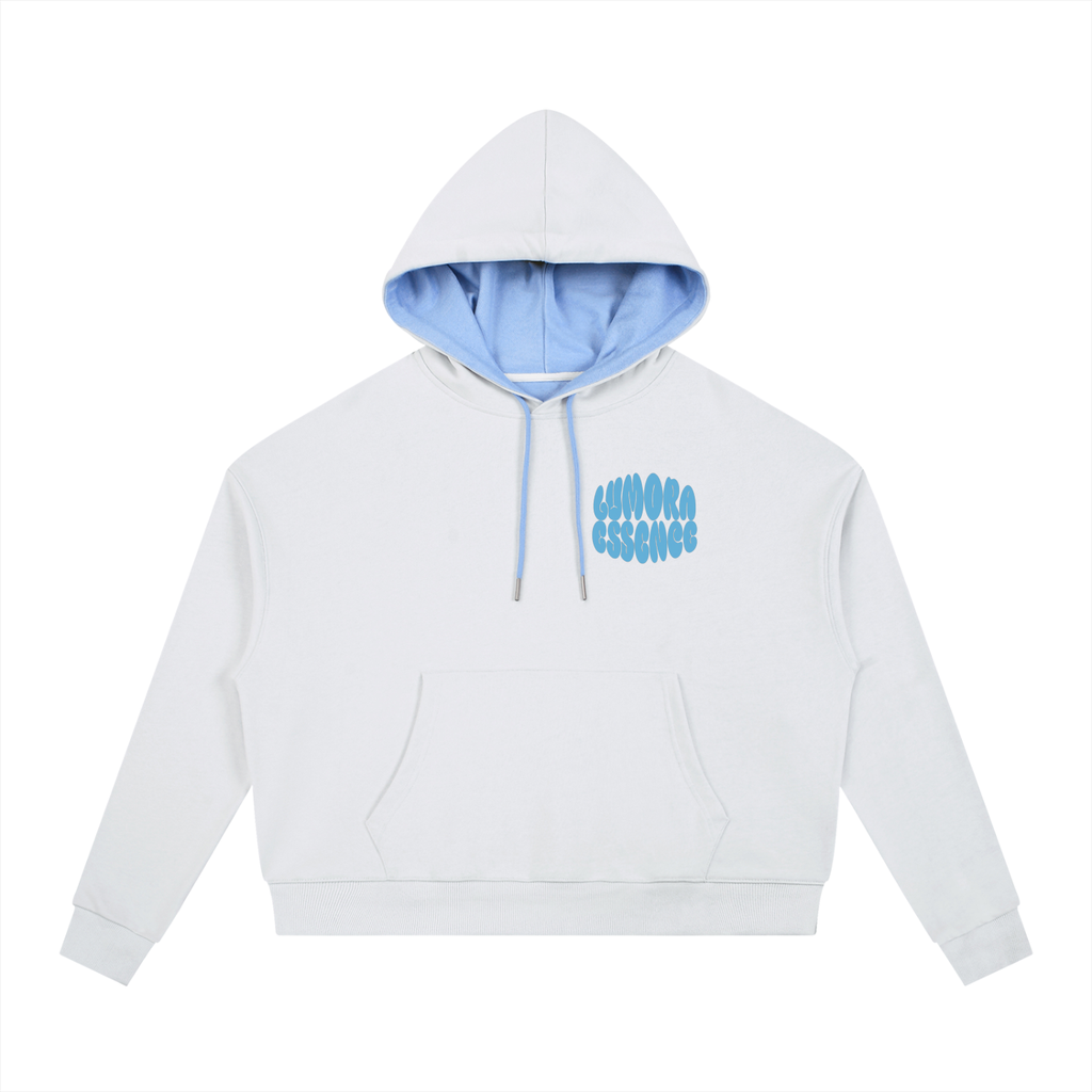 Contrast Drawstring Hoodie