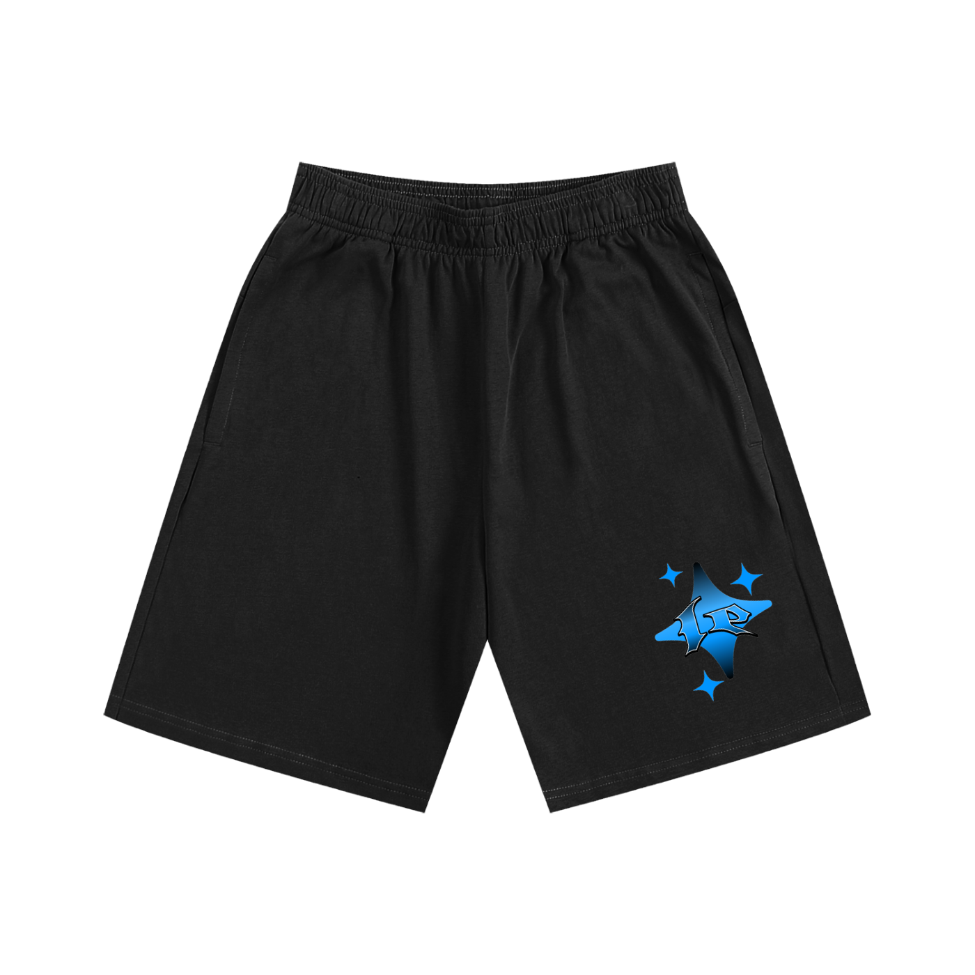 blue  lumora essence Essential Heavyweight Cotton Shorts