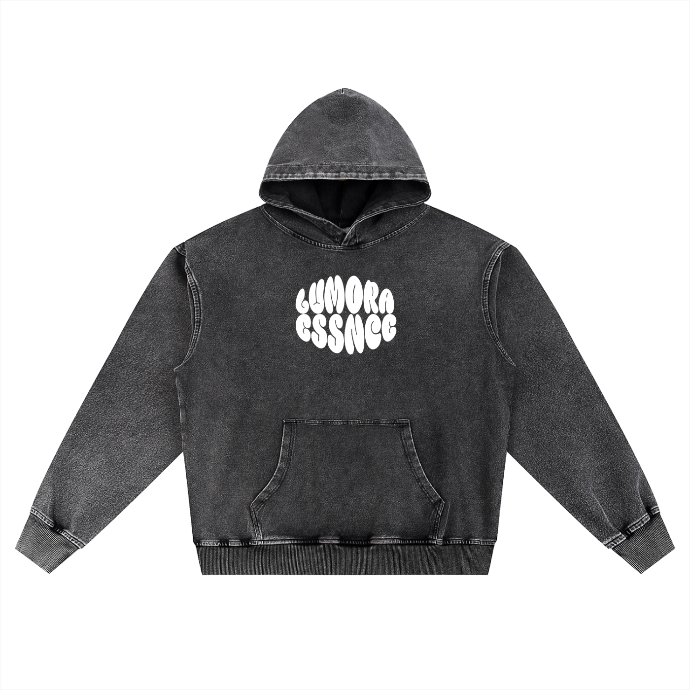 Snow Wash Oversized Hoodie