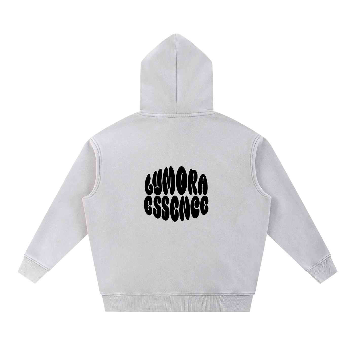 Snow Wash Fleece Oversize Hoodie