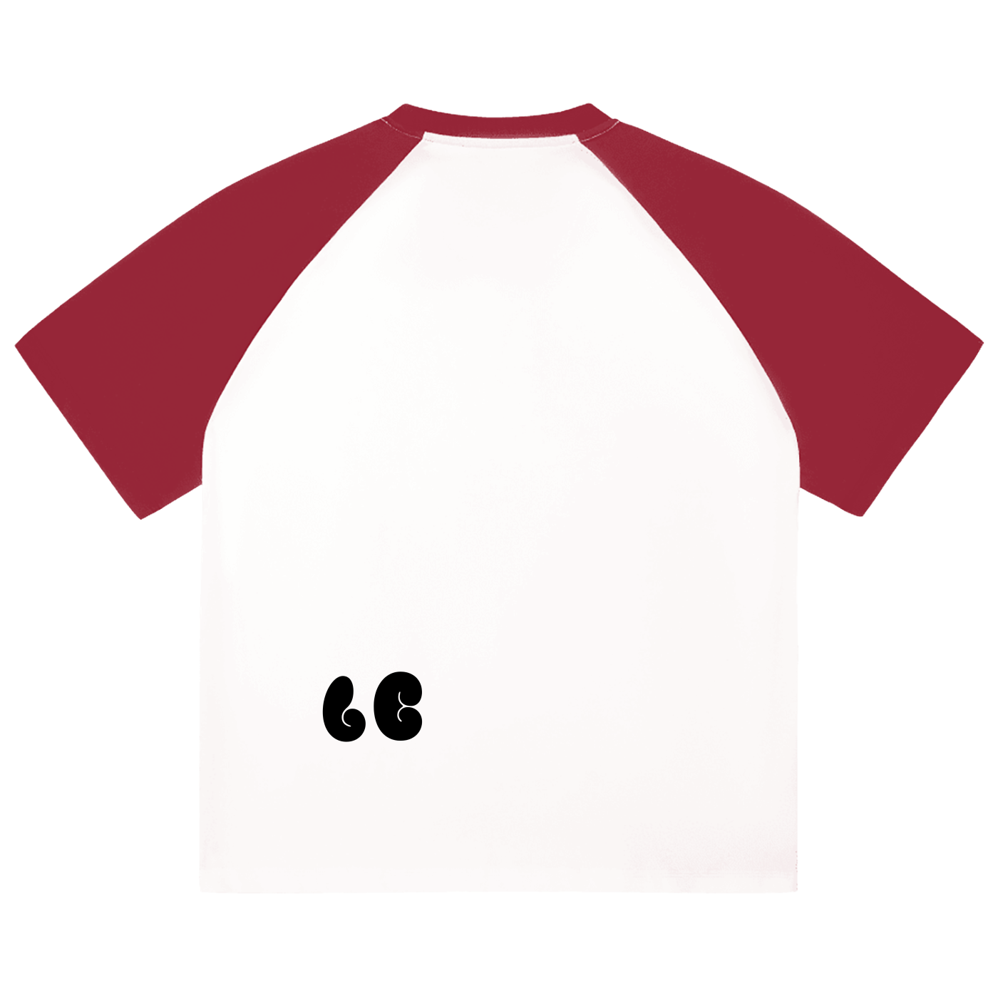 Color-Blocked Raglan Sleeve T-Shirt