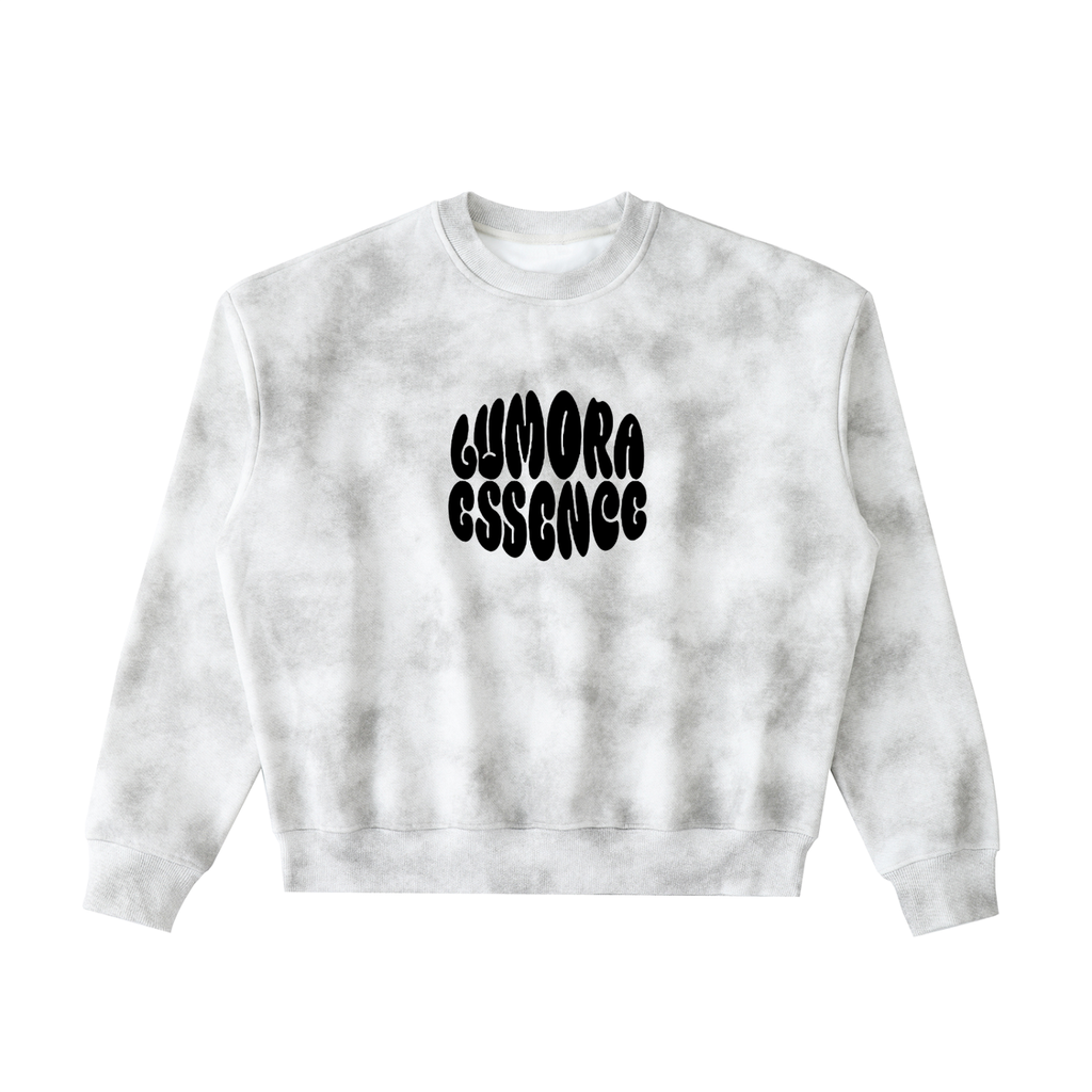 Dirty Washed Boxy Fleeced Sweatshirt