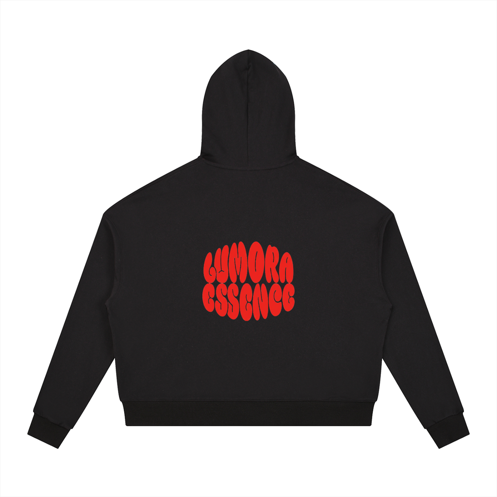 Contrast Drawstring Hoodie