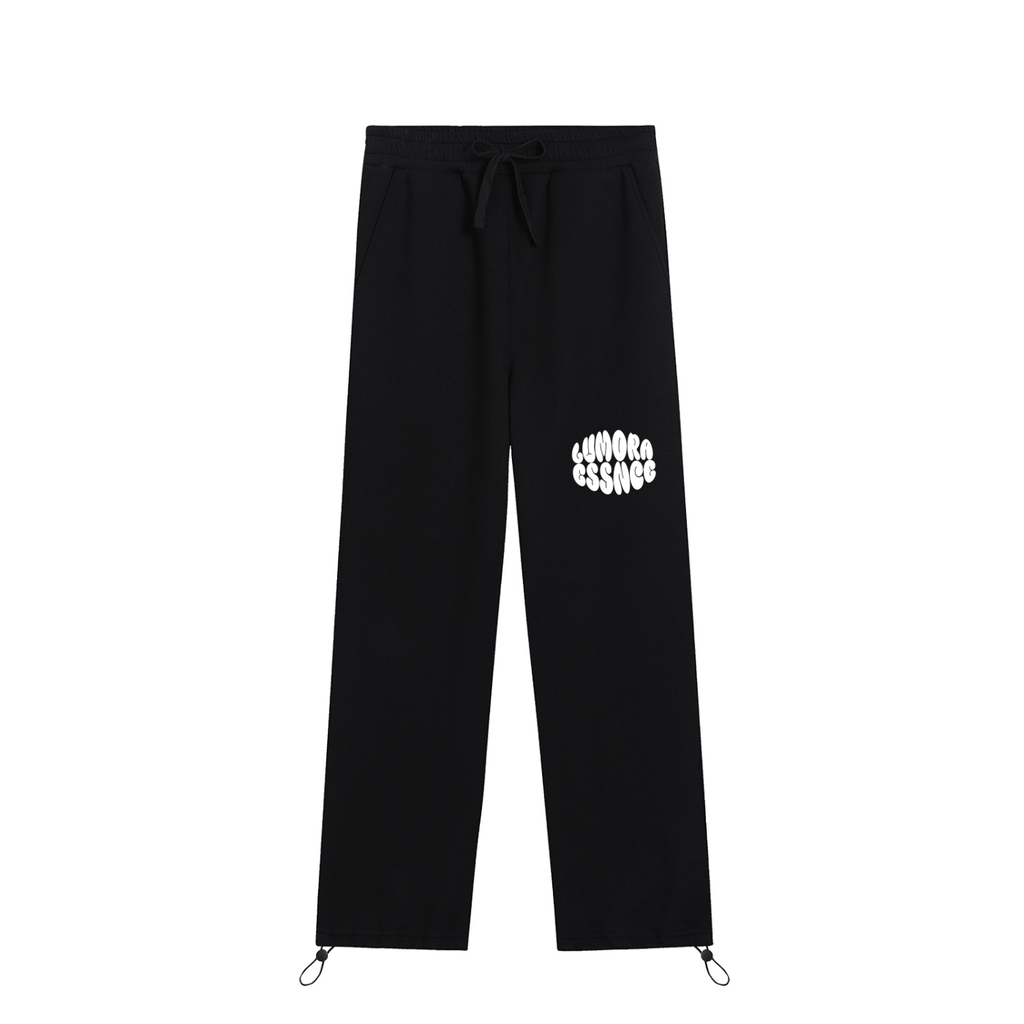 Essential Drawstring Straight-Leg Sweatpants