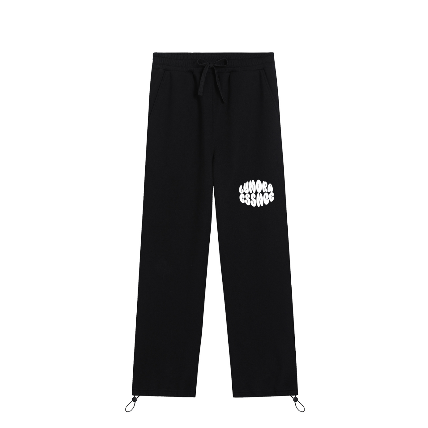 Essential Drawstring Straight-Leg Sweatpants