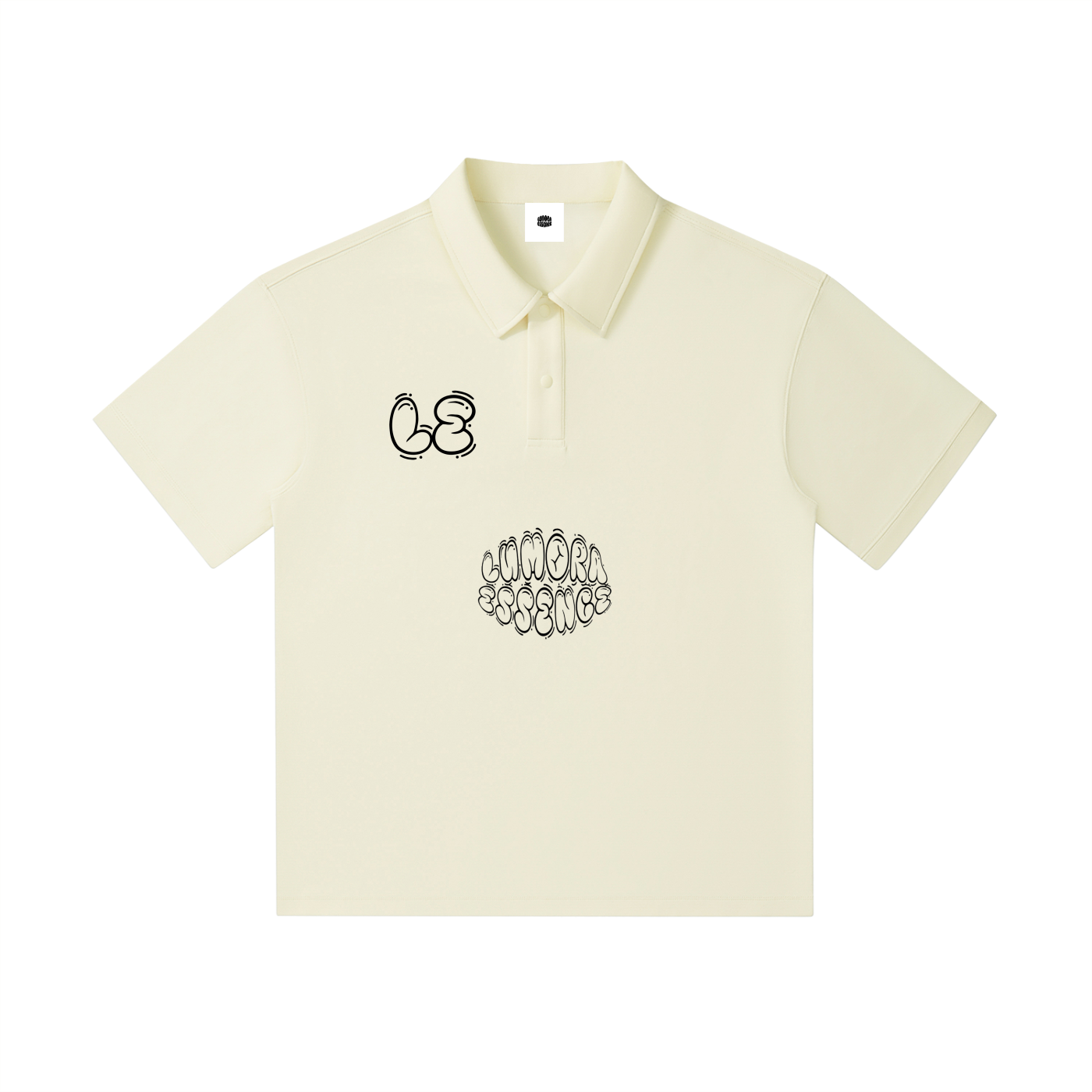 Drop Shoulder Short-Sleeve Polo